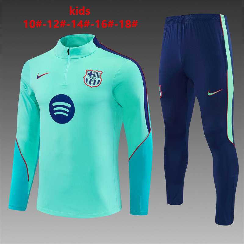 26/27 Barcelona Light Blue Tracksuits