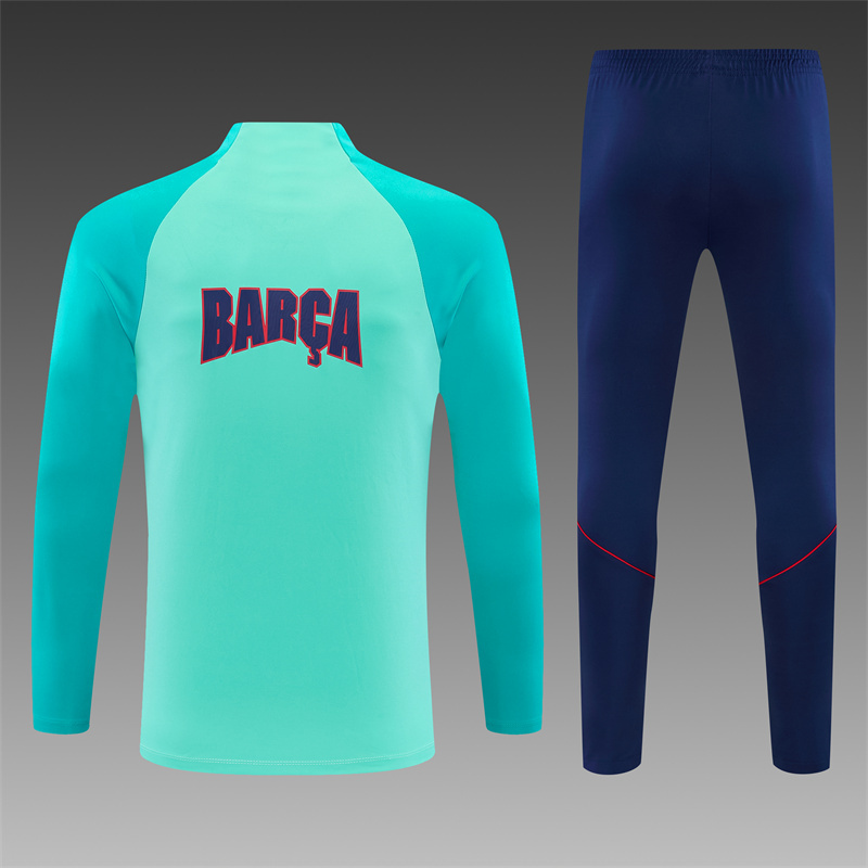 26/27 Barcelona Light Blue Tracksuits