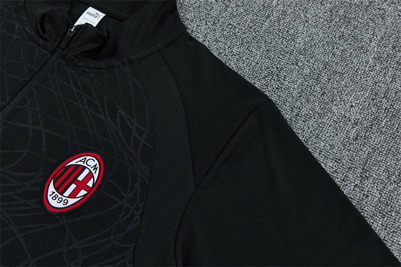 26/27 AC Milan Black Tracksuits