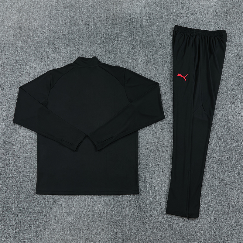 26/27 AC Milan Black Tracksuits