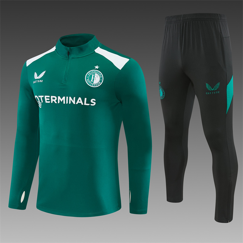 26/27 Feyenoord Green Tracksuits