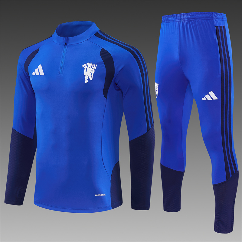 26/27 Manchester United Light Blue Tracksuits