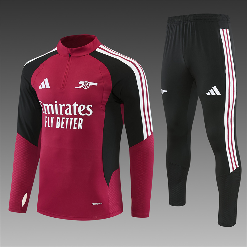 26/27 Arsenal Maroon Tracksuits