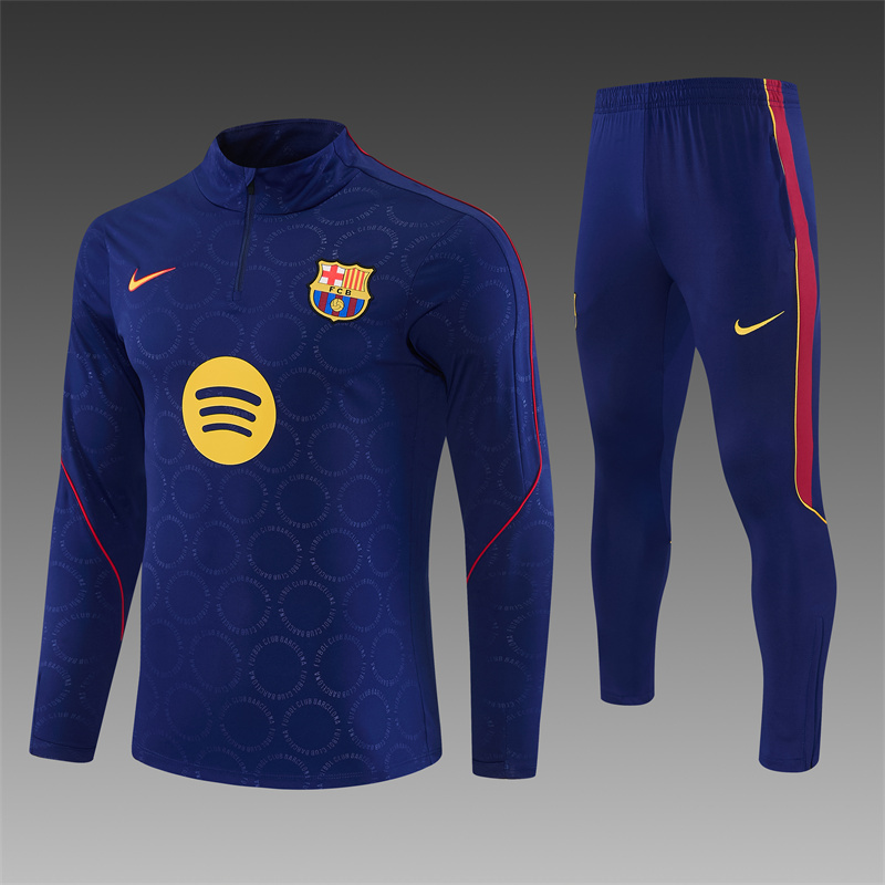 26/27 Barcelona Sapphire Blue Tracksuits