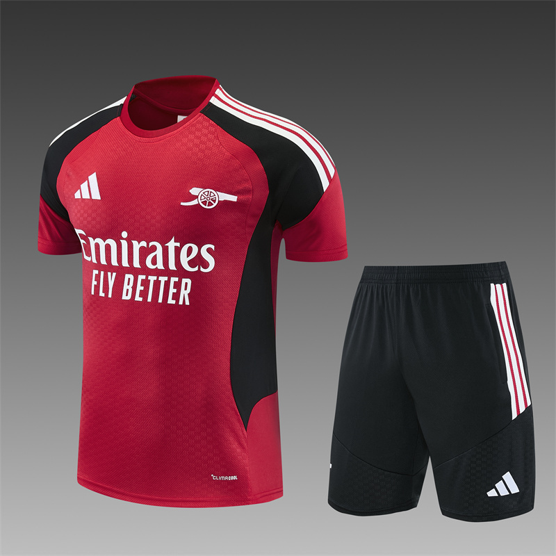 26/27 Arsenal maroon Short Sleeve Tracksuits