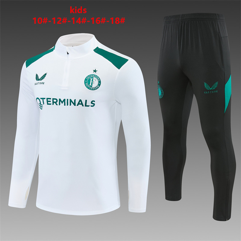 26/27 Feyenoord White Tracksuits