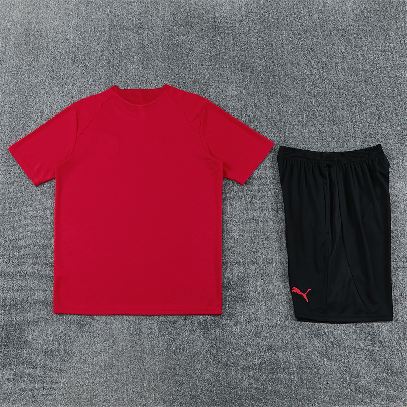 26/27 AC Milan Red Short Sleeve Tracksuits
