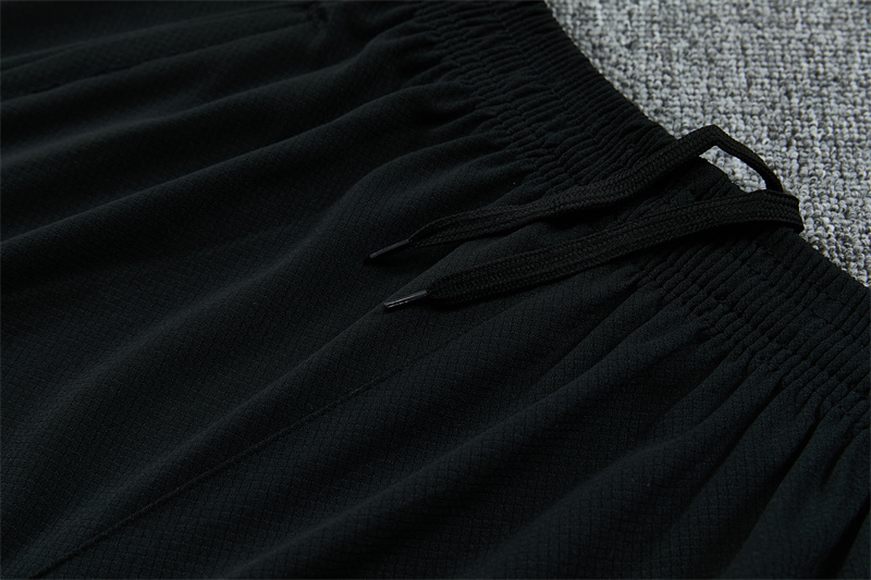 26/27 AC Milan Black Short Sleeve Tracksuits AC