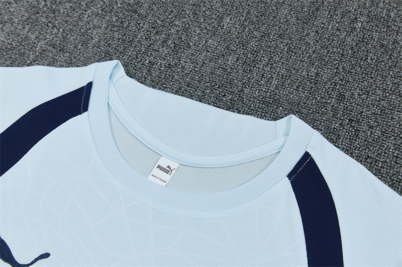 26/27 Manchester City Light Blue Short Sleeve Tracksuits