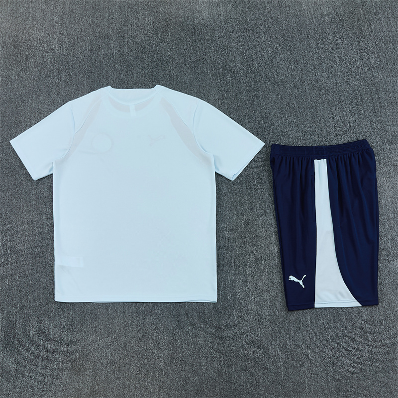 26/27 Manchester City Light Blue Short Sleeve Tracksuits