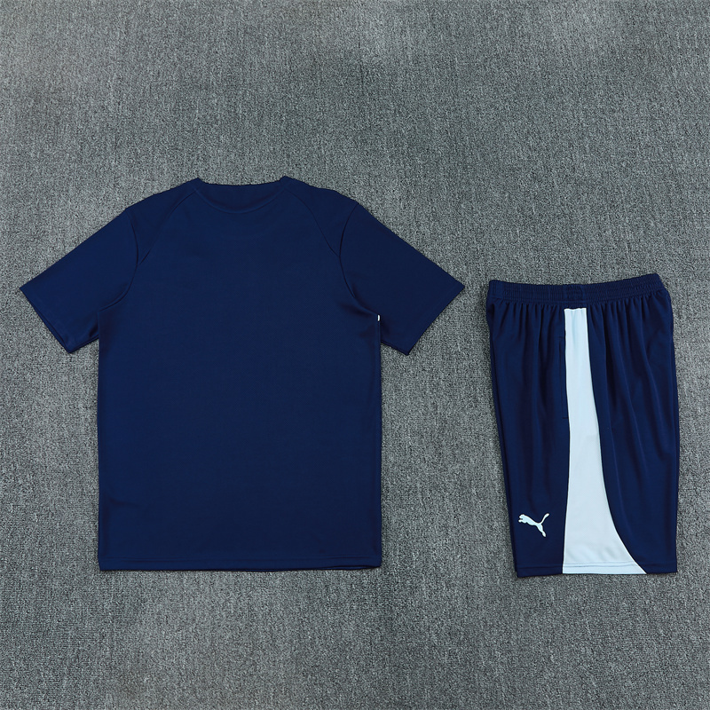 26/27 Manchester City - Royal Blue Short Sleeve Tracksuits