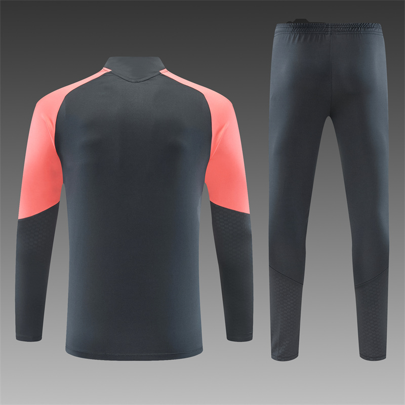 26/27 Real Madrid Dark Grey Tracksuits