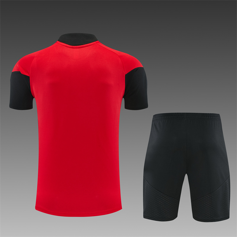 26/27 Manchester United Red Short Sleeve Tracksuits