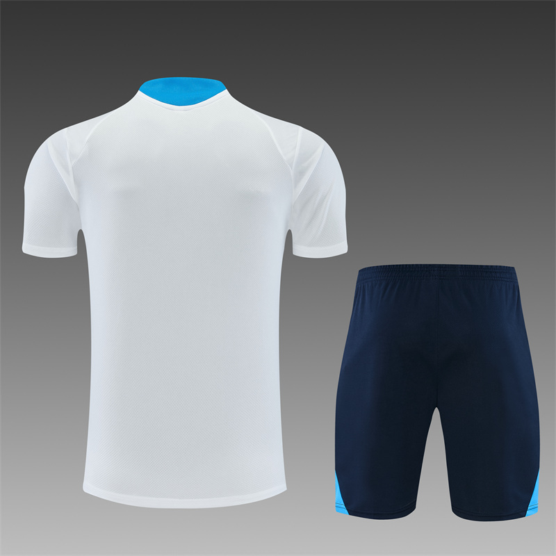 26/27 Marseille White Short Sleeve Tracksuits