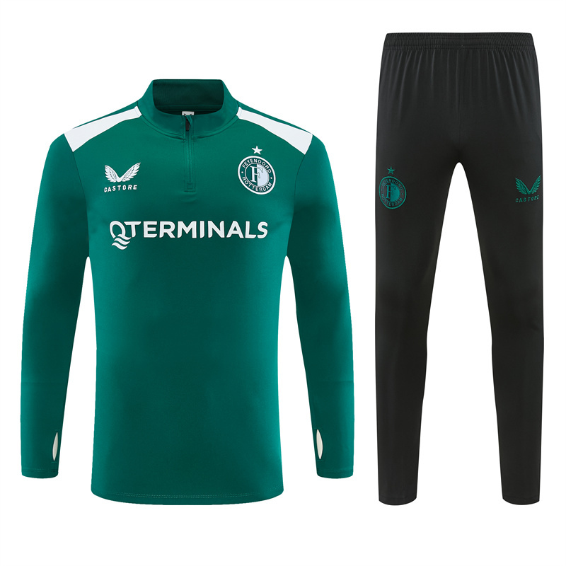 26/27 Feyenoord Green Tracksuits