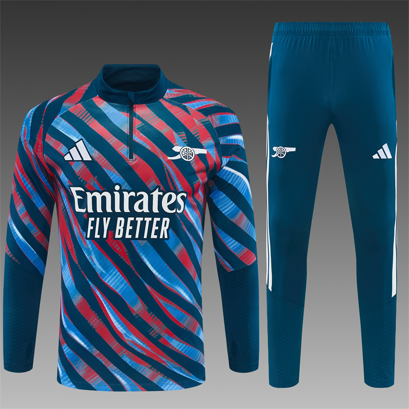 26/27 Arsenal Red and Blue Tracksuits