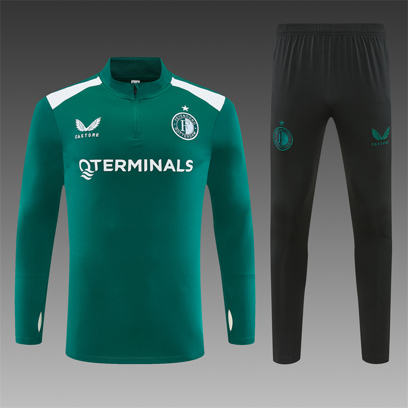 26/27 Feyenoord Green Tracksuits