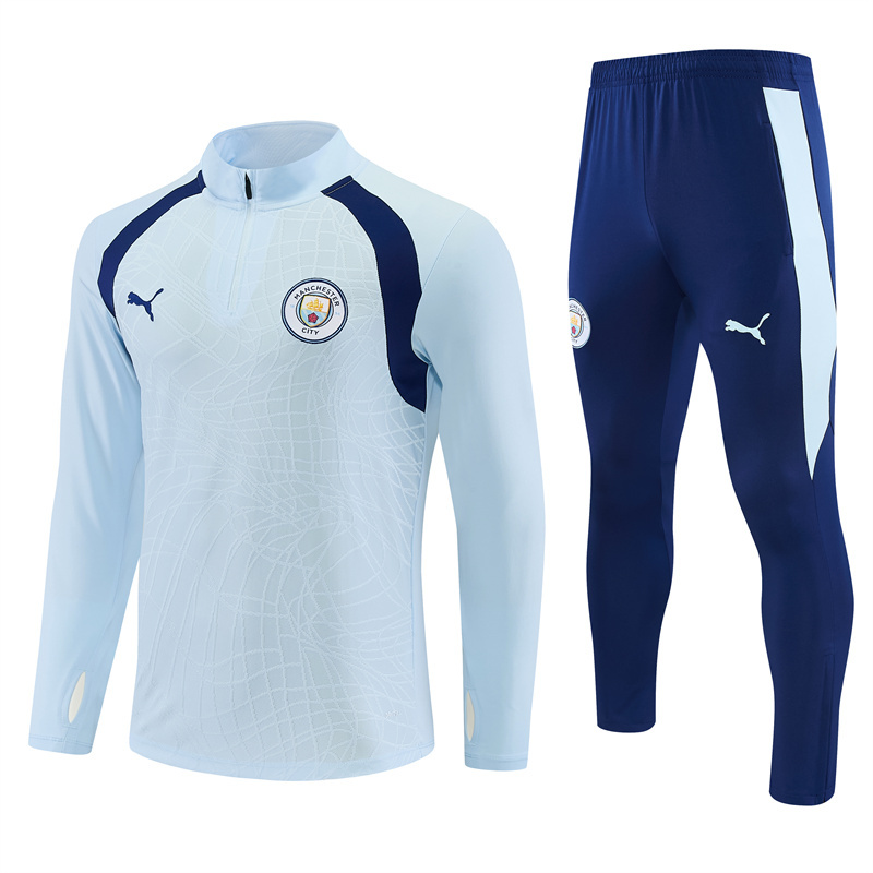 26/27 Manchester City light blue tracksuits