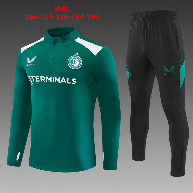 26/27 Feyenoord Green Tracksuits