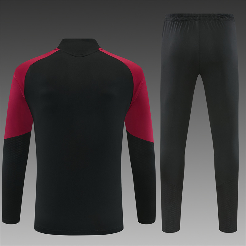26/27 Arsenal Black and Maroon Tracksuits