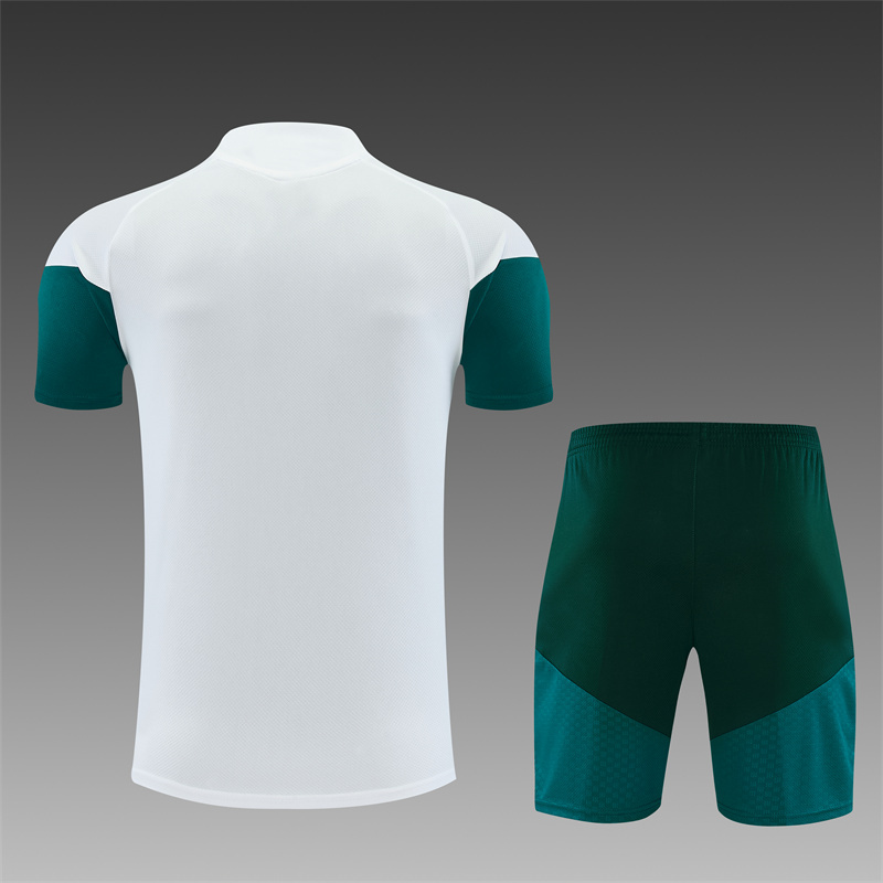 26/27 Real Madrid white Short Sleeve Tracksuits