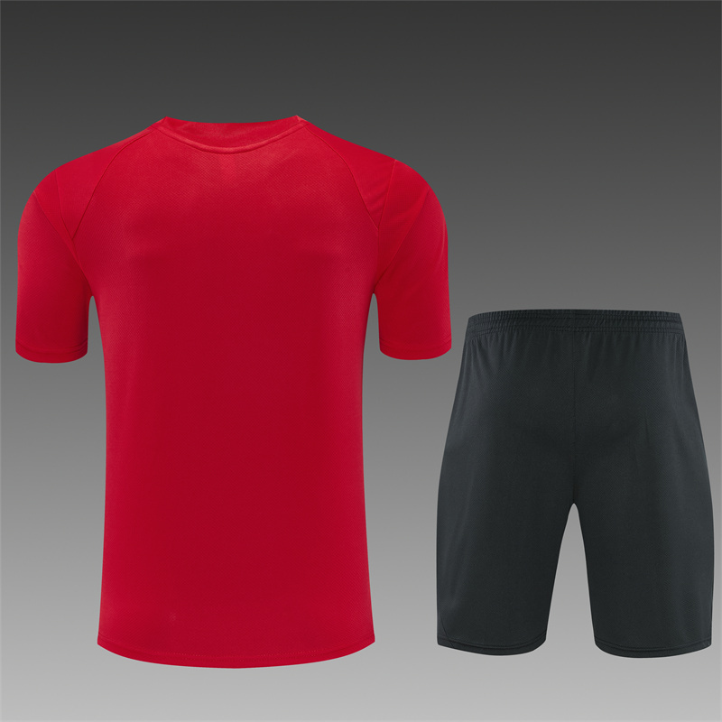 26/27 AC Milan Red Short Sleeve Tracksuits