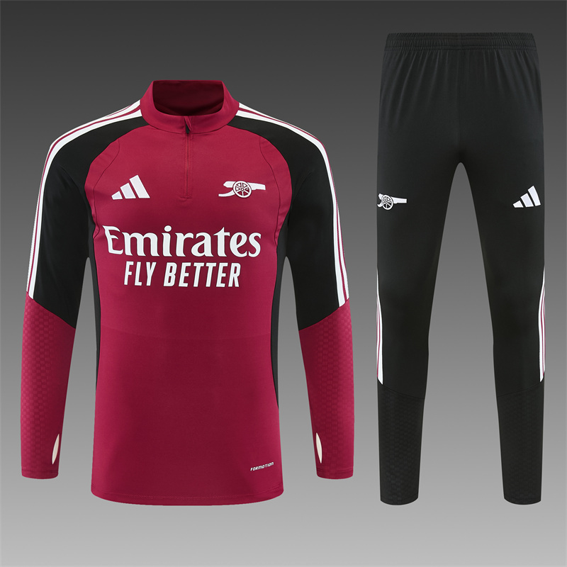 26/27 Arsenal Maroon Tracksuits