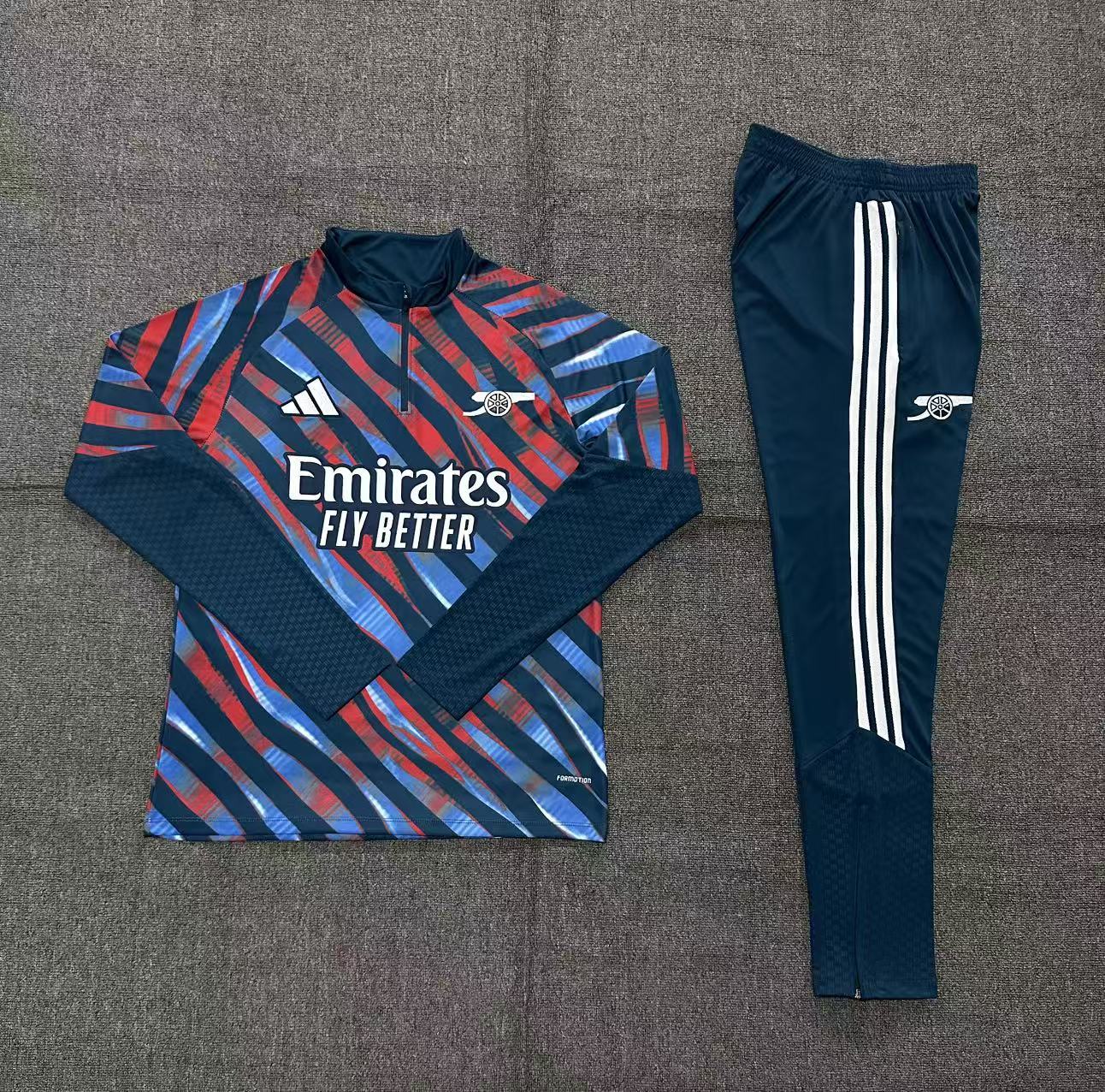 26/27 Arsenal Red and Blue Tracksuits