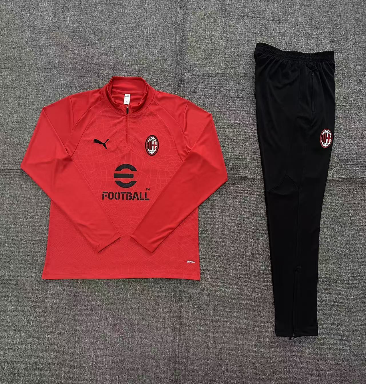 26/27 AC Milan Red Tracksuits