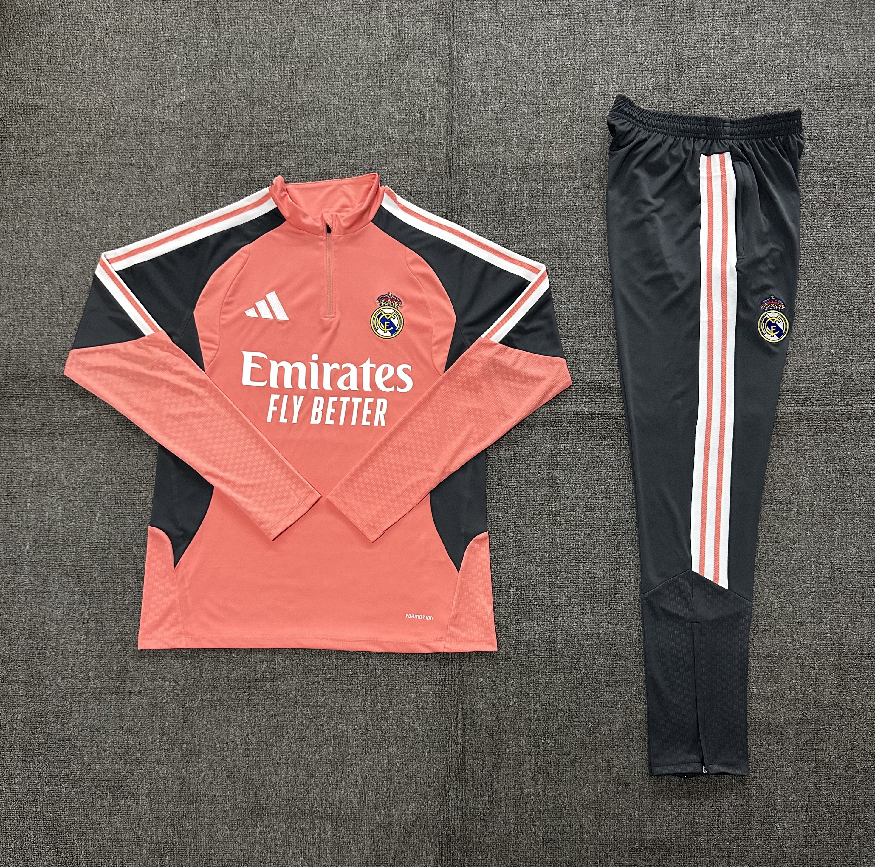 26/27 Real Madrid Orange-Pink Tracksuits