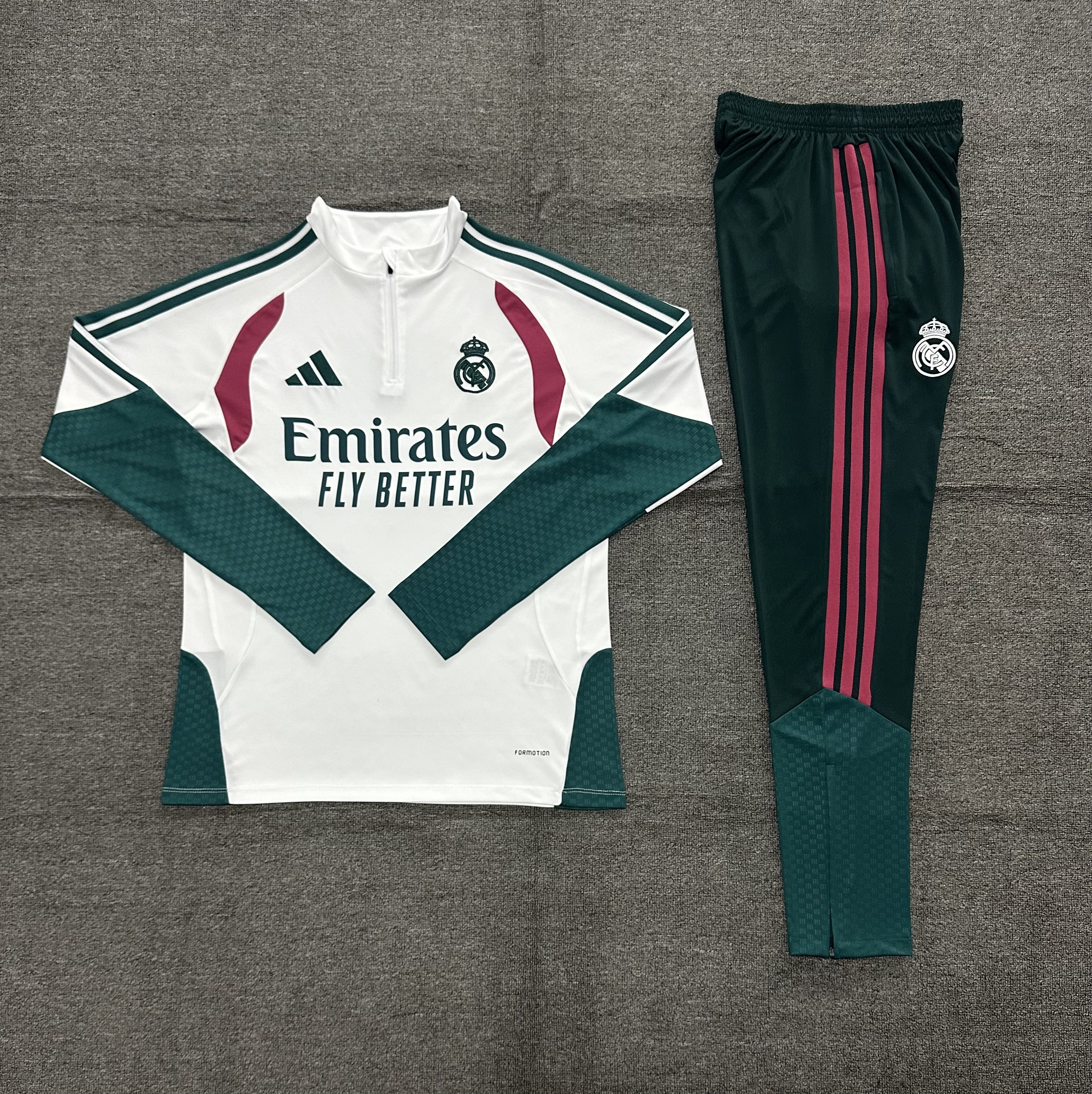 26/27 Real Madrid White Tracksuits
