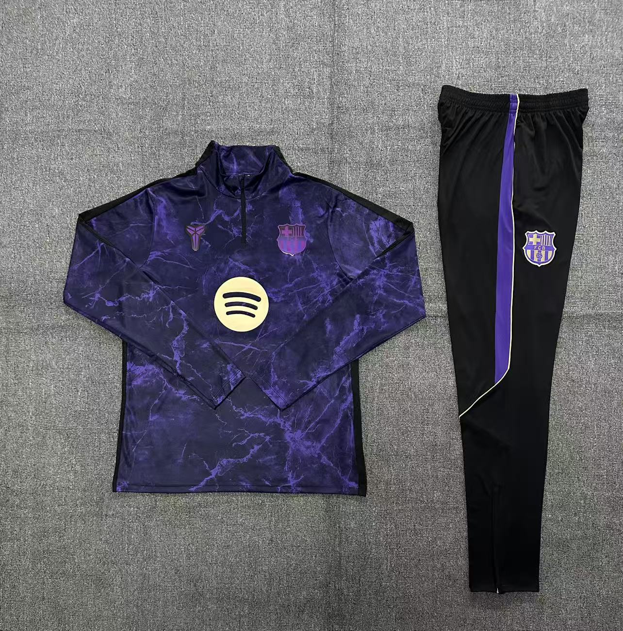 26/27 Barcelona Purple Camouflage Tracksuits