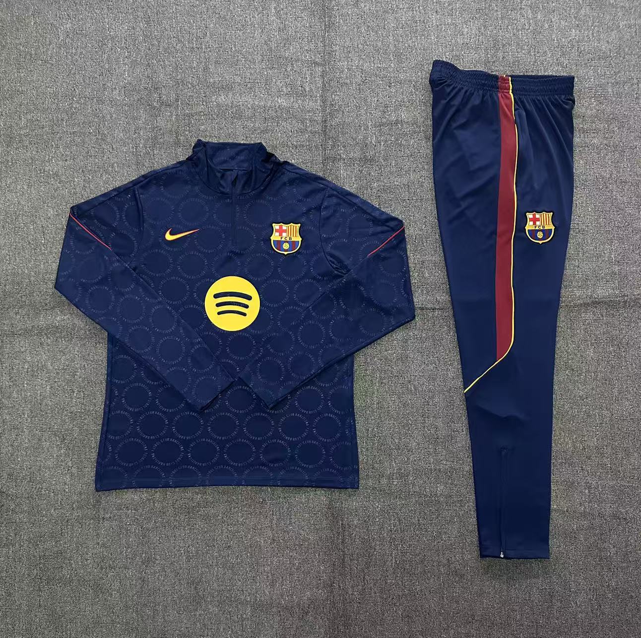 26/27 Barcelona Sapphire Blue Tracksuits