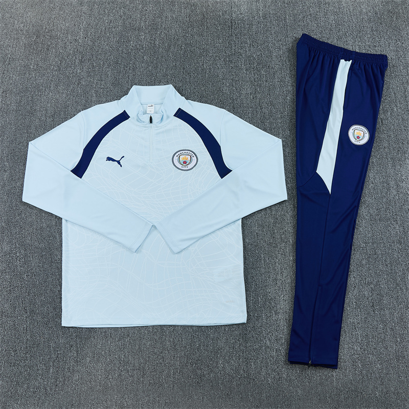 26/27 Manchester City light blue tracksuits