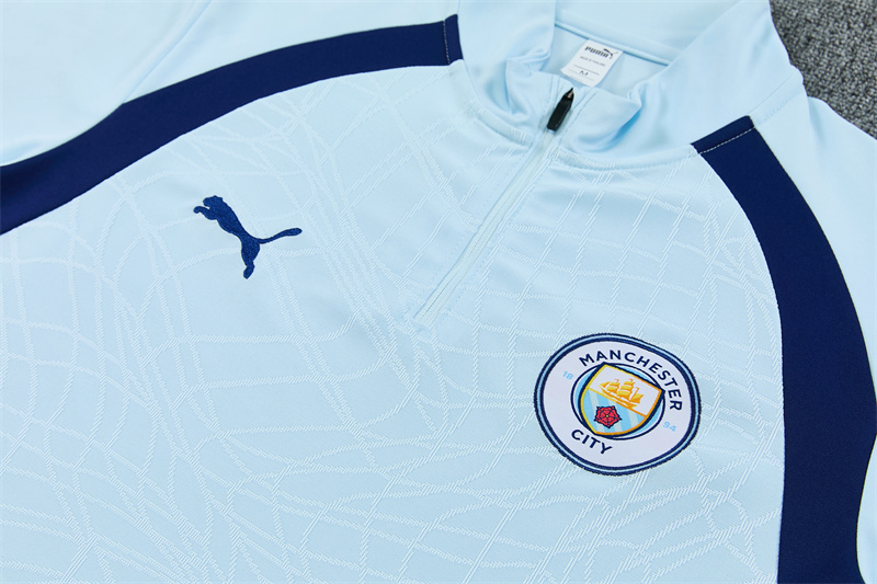 26/27 Manchester City light blue tracksuits