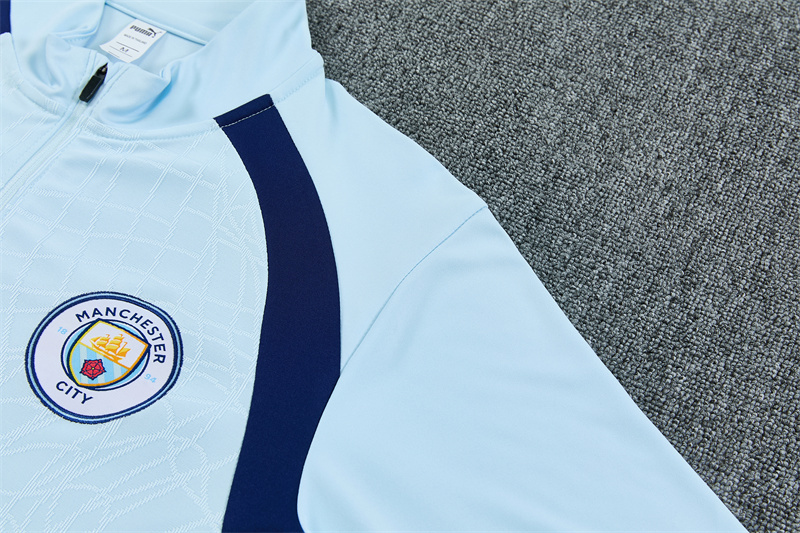 26/27 Manchester City light blue tracksuits