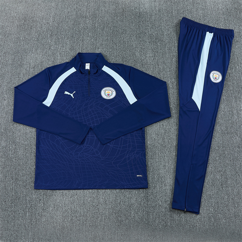 26/27 Manchester City royal blue tracksuits