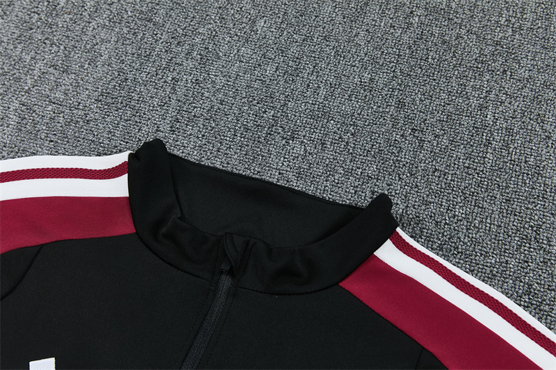 26/27 Arsenal Black and Maroon Tracksuits