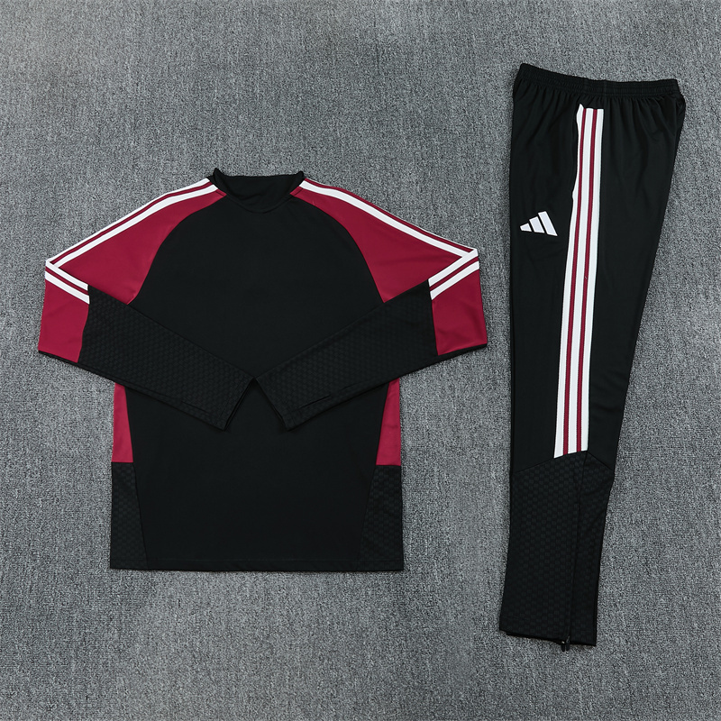 26/27 Arsenal Black and Maroon Tracksuits