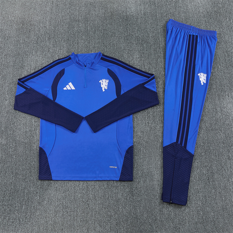 26/27 Manchester United Light Blue Tracksuits