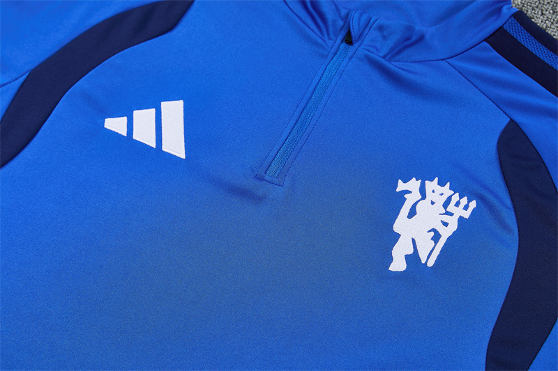 26/27 Manchester United Light Blue Tracksuits