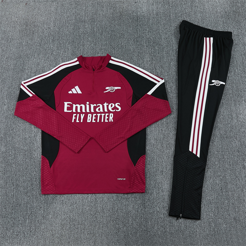 26/27 Arsenal Maroon Tracksuits
