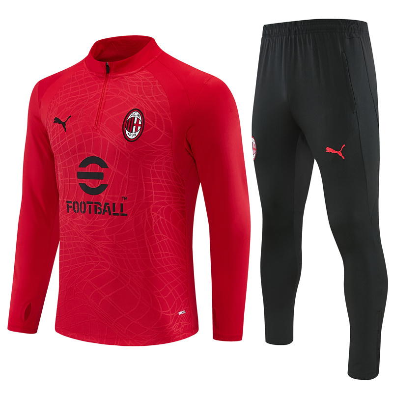26/27 AC Milan Red Tracksuits