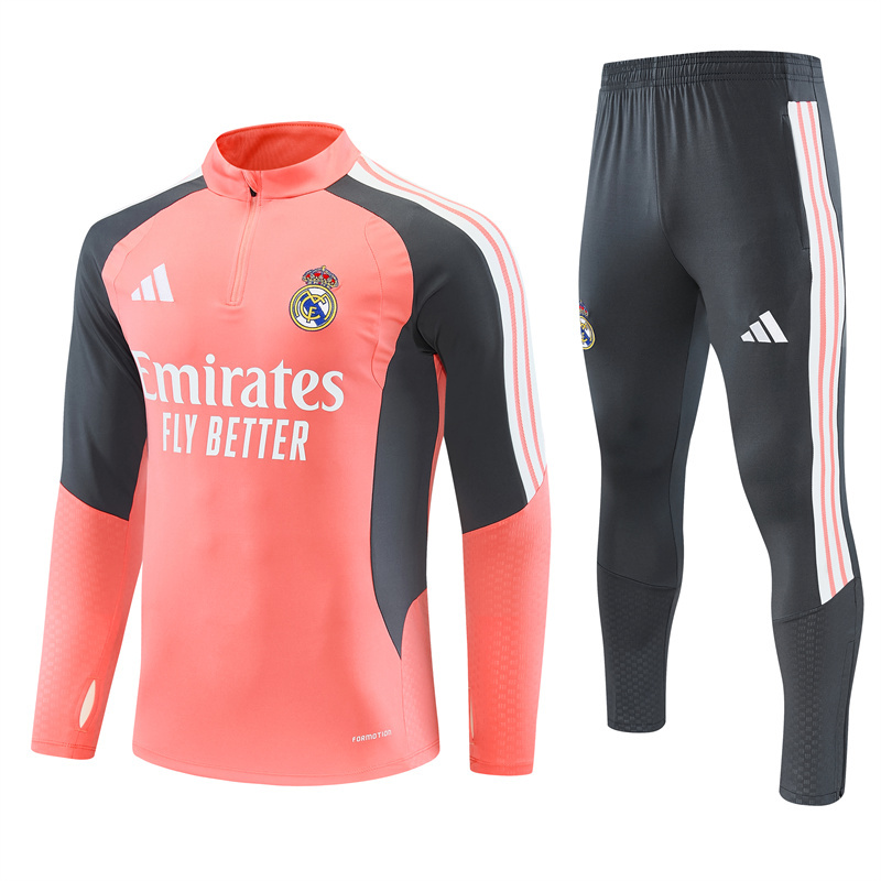26/27 Real Madrid Orange-Pink Tracksuits