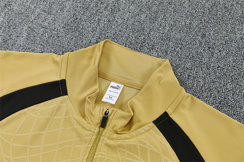 26/27 AC Milan Gold Tracksuits AC