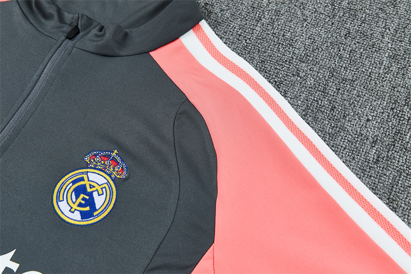 26/27 Real Madrid Dark Grey Tracksuits