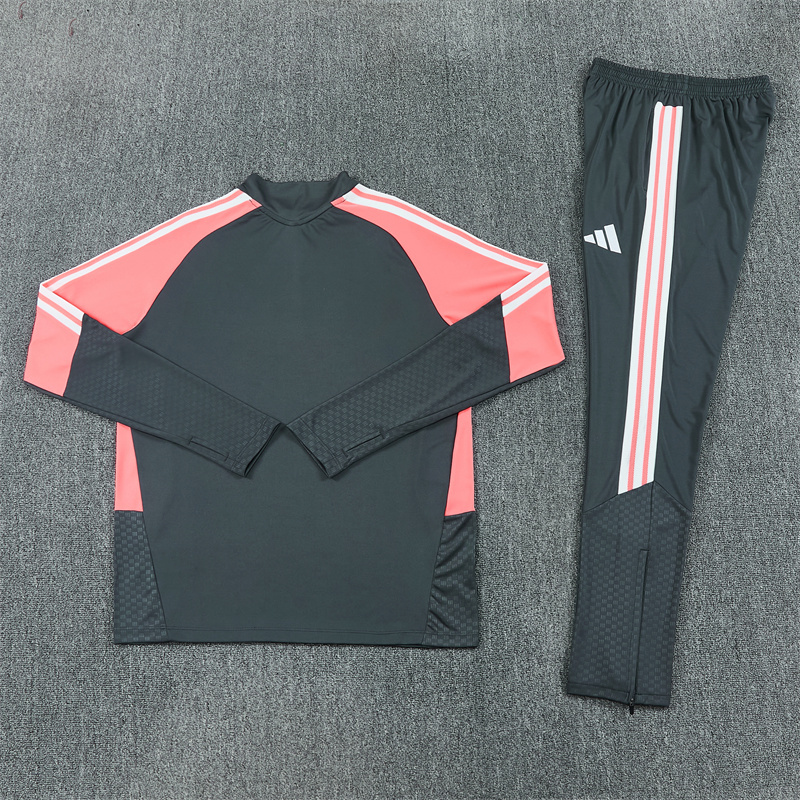 26/27 Real Madrid Dark Grey Tracksuits