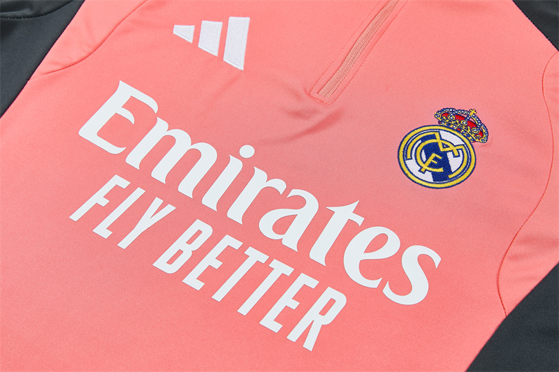 26/27 Real Madrid Orange-Pink Tracksuits