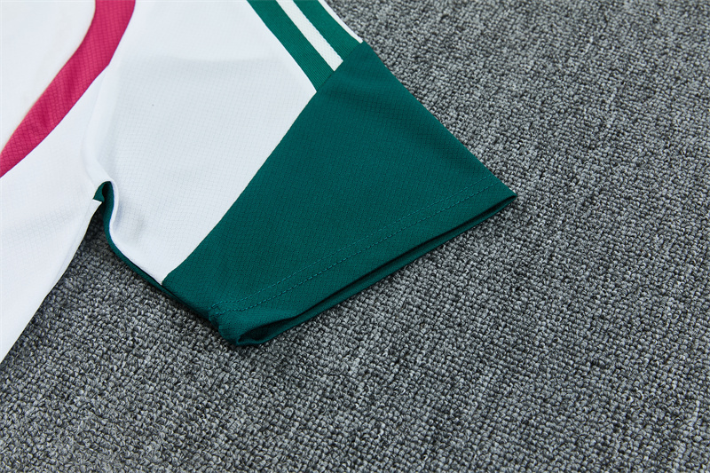 26/27 Real Madrid white Short Sleeve Tracksuits