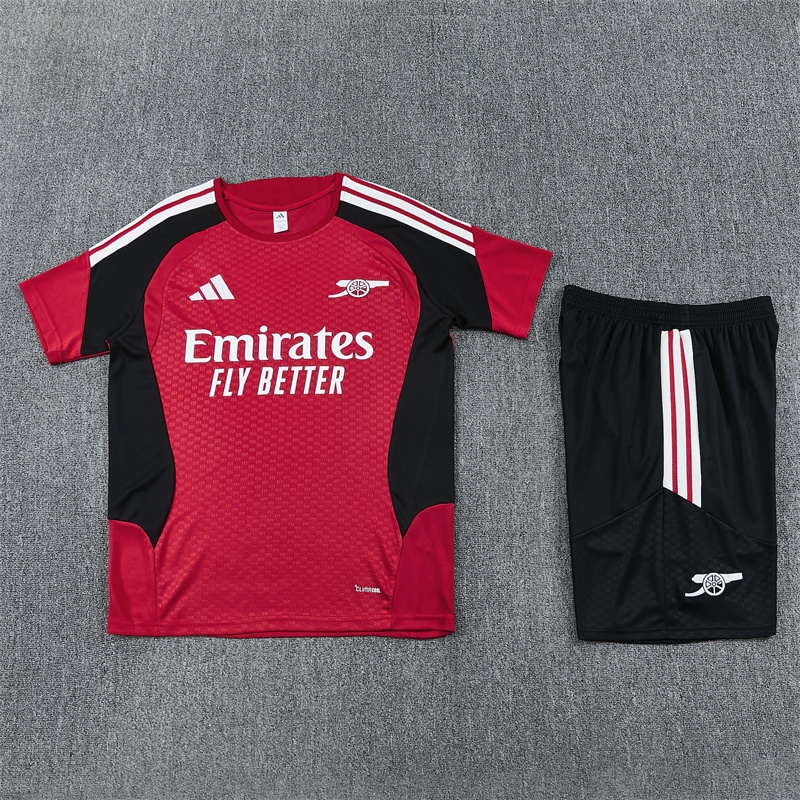 26/27 Arsenal maroon Short Sleeve Tracksuits